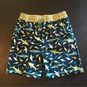 Boys Unisex Matilda Jane Brilliant Daydream Sharks Shorts Size 12 Drawstring